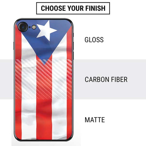 Puerto Rico Flag iPhone SE (2nd & 3rd Gen) Skin